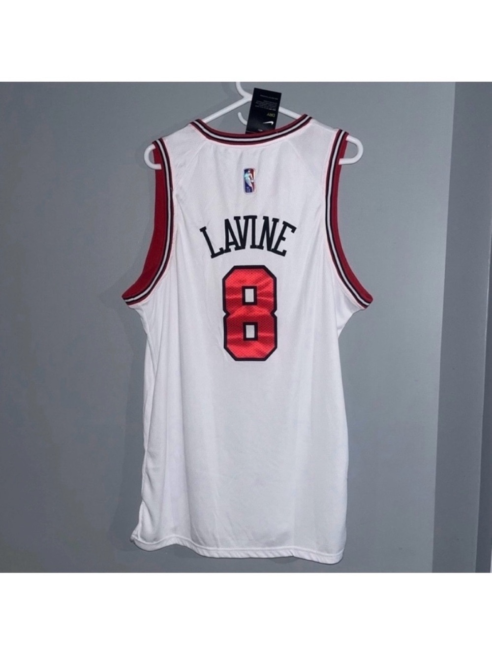 Nike NBA Diamond Icon Edition Chicago Bulls 75th Anniversary Zach Lavine Jersey
